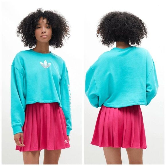 Adidas ORIGINALS *Rare* Streetball Short Crewneck Sweatshirt Size L - Picture 1 of 8